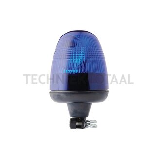 HELLA Zwaailamp H1 blauw 24 V, 70 W, Ø 135 mm, opsteekpen, KL Rotaflex