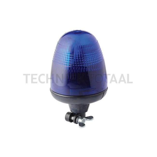 HELLA Zwaailamp H1 blauw 24 V, 70 W, Ø 135 mm, opsteekpen, KL Rotaflex | 2RL 006 846-111