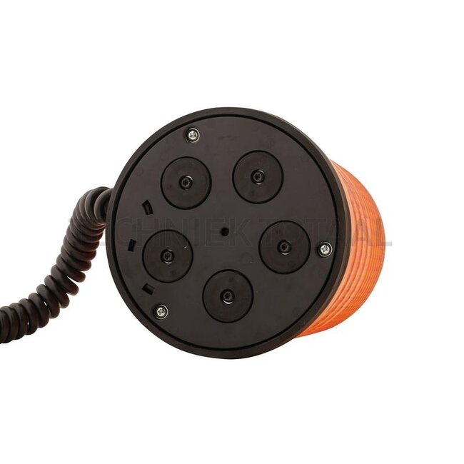 HELLA Zwaailamp H1 oranje 24 V, 70 W, Ø 157 mm, magneet, KL 7000 | 2RL 008 062-111