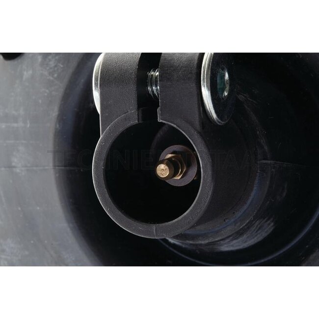 HELLA Rundumleuchte H1 12 V, Höhe 240 mm, schwarz | 2RL 008 063-001