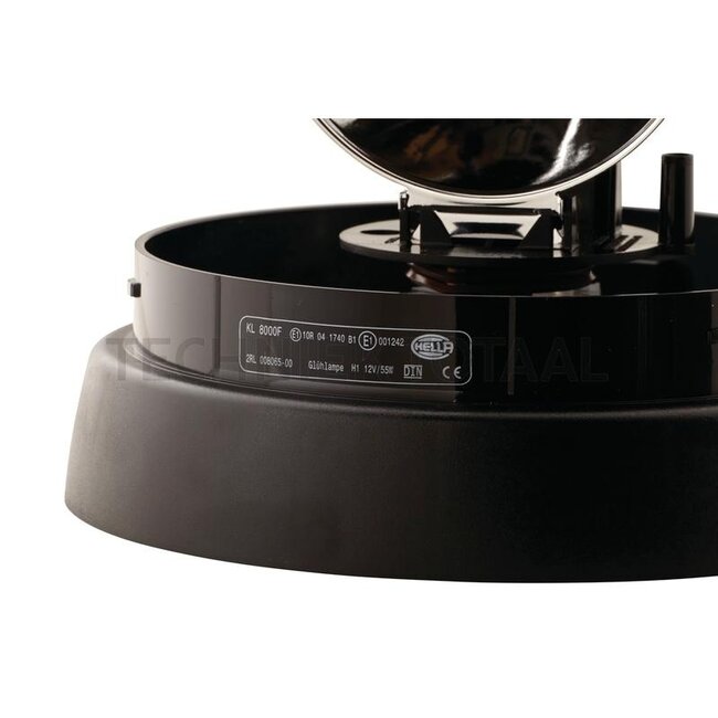 HELLA Beacon KL 8000 H1 blue, Ø 225 mm, attachment | 2RL 008 065-001