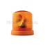 HELLA Rundumleuchte KL 8000 H1 orange, Ø 225 mm, Anbau | 2RL 008 065-101