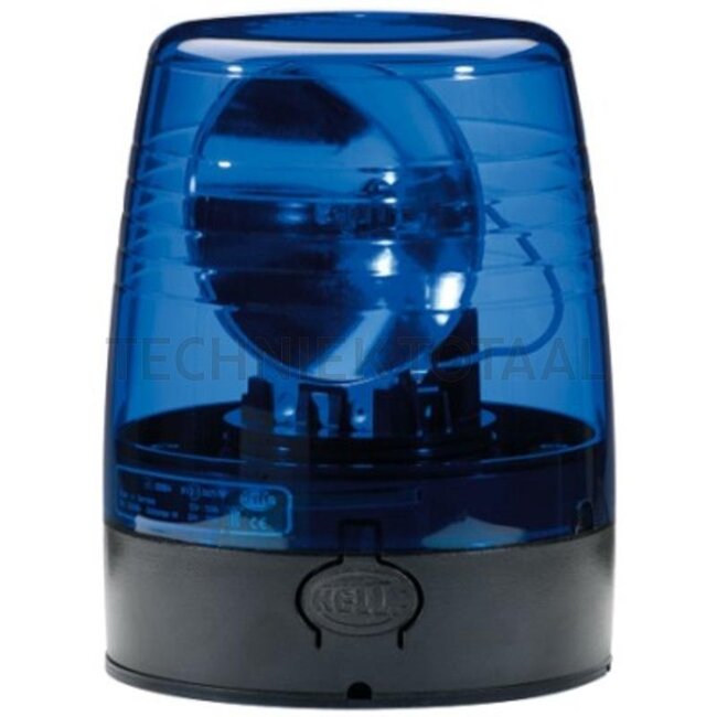 HELLA Beacon KL Junior Plus H1 blue, Ø 147 mm, attachment | 2RL 008 965-031