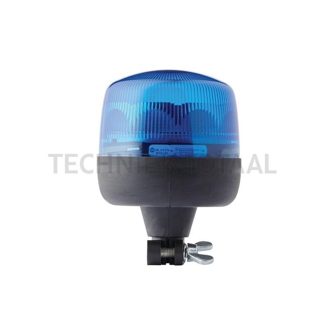 HELLA Zwaailamp KL Rota LED blauw, Ø 135 mm, opsteekpen | 2RL 010 979-111