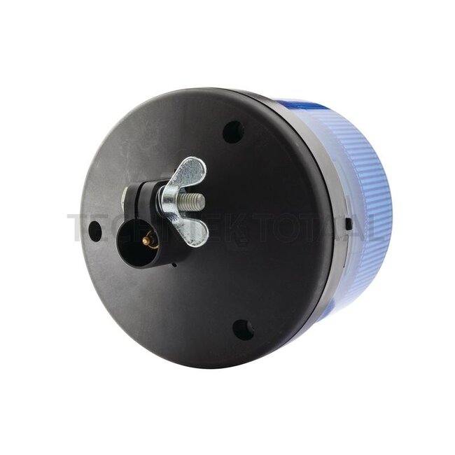HELLA Rundumleuchte LED KL 7000 LED blau Steckstift Ø 165 mm, 12 / 24 V | 2RL 011 484-111
