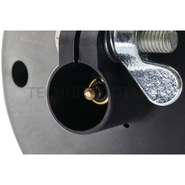 HELLA LED rotating beacon KL 7000 LED blue push-on pin Ø 165 mm, 12 / 24 V | 2RL 011 484-111