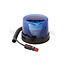 HELLA Zwaailamp blauw LED KL 7000, 12 / 24 V, Ø 165 mm, magneet | 2RL 011 484-121