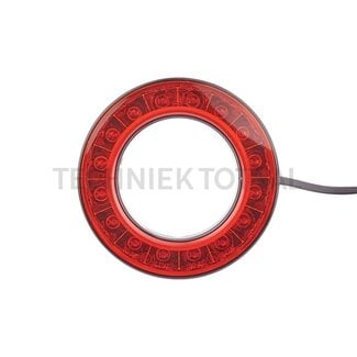 HELLA Rückleuchte LED Ø 112 x 39 mm, 12 V