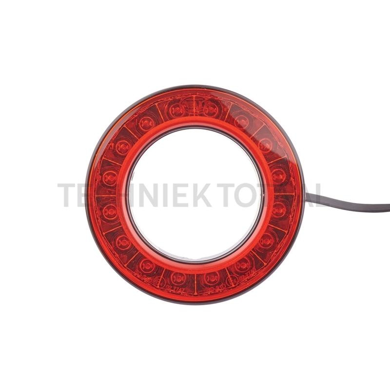 HELLA Achterlicht LED Ø 112 x 39 mm, 12 V | 2SB 009 362-067