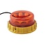 HELLA Zwaailamp K-LED 2.0 oranje, Ø 169,3 mm, aanbouw, open kabeleinden | 2XD 011 557-001