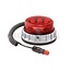 HELLA Flashing lamp K-LED 2.0 red LED 12 / 24 V, Ø 165 mm, magnet | 2XD 011 557-321