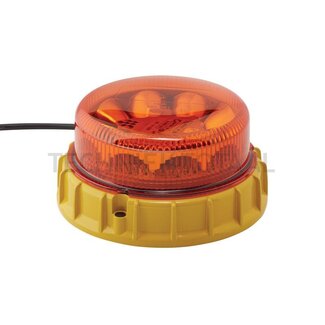 HELLA LED rotating beacon orange, 12 / 24 V, attachment, DEUTSCH plug