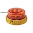 HELLA Rundumleuchte, LED orange, 12 / 24 V, Anbau, DEUTSCH Stecker | 2XD 011 557-601