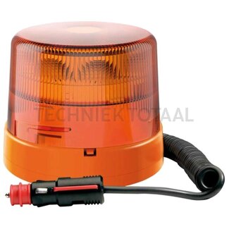 HELLA Rundumleuchte, LED KL 7000 12 / 24 V, orange, Ø 130 mm, Magnet