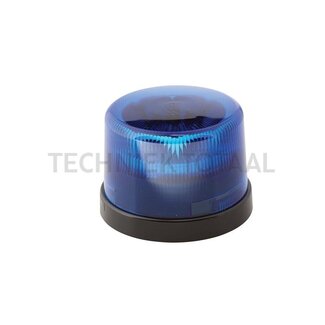 HELLA Blitzleuchte KL 7000 LED blau 12 / 24 V, Ø 165 mm, Festmontage