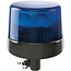 HELLA Flashing lamp KL 7000 LED blue 12 / 24 V, Ø 155 mm, flexible pipe socket | 2XD 012 972-111