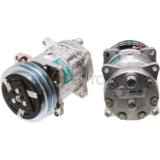 MAHLE Klimakompressor 12 V, Riemenscheibe Ø 132 mm, 2 Nuten, 135 ccm Öl, H/OR