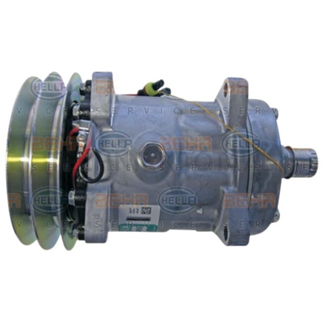 MAHLE Aircon compressor 12 V, pulley Ø 150 mm, 2 grooves | 04437338, 04411400, ACP 1057 000P, 8FK 351 130-101