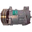 MAHLE Air conditioning compressor 12 V, pulley Ø 132 mm, 2 grooves, V/TO | ACP 1062 000P, 8FK 351 130-131, 47132887, 51219592, 5165548