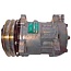 MAHLE Aircocompressor 12 V, poelie Ø 132 mm, 2 groeven, V/TO | ACP 1062 000P, 8FK 351 130-131, 47132887, 51219592, 5165548