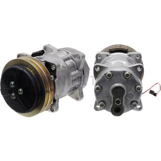 MAHLE Klimakompressor 12 V, Riemenscheibe Ø 140 mm, 190 ccm Öl Massey Ferguson