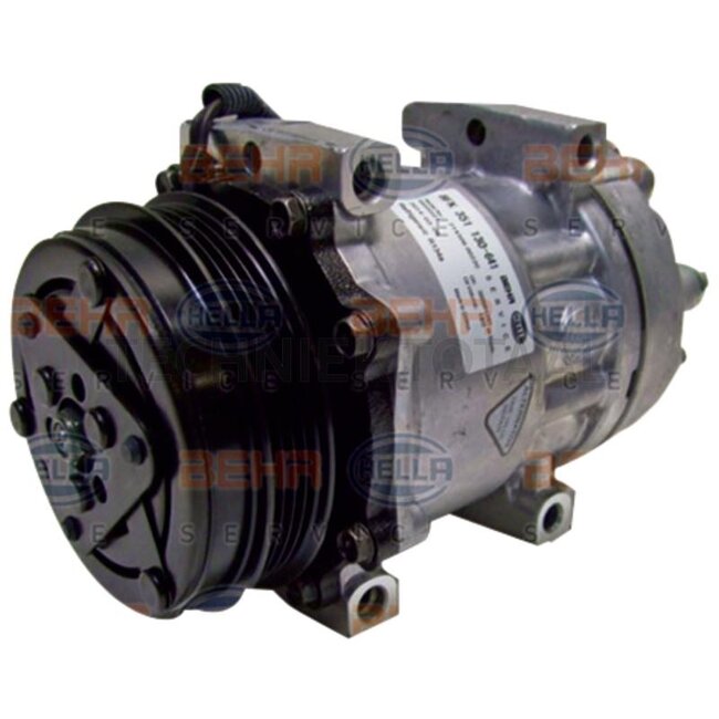 MAHLE Air conditioning compressor 12 V, pulley Ø 116 mm, 4 grooves, PAD | 8FK 351 130-641, ACP 1064 000S, 87709785, 87802912, 8FK 351 130-141