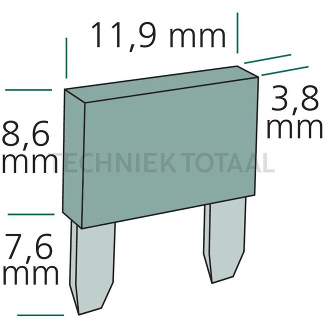 HELLA Automatische zekering standaard 28 V, 30 A, lichtgroen, handmatig | 8JS 174 326-061