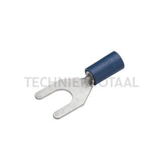 HELLA Kabelschuhe blau, M6, Kabel 1,5 - 2,5 mm²
