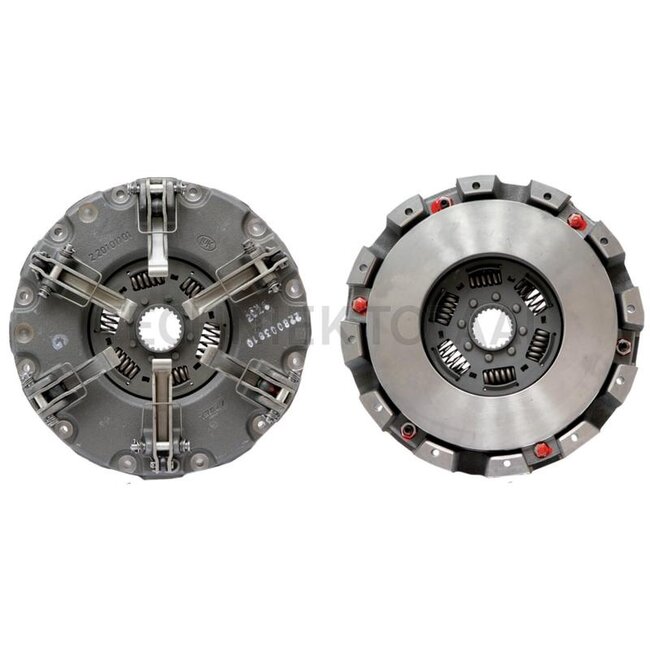 LUK Drukgroep dubbel 280, 44 x 48, 23 splines Case IH 946, 1046 | 3141565R94, 228003810, 2280038100, 3141565R92, 3141565R93