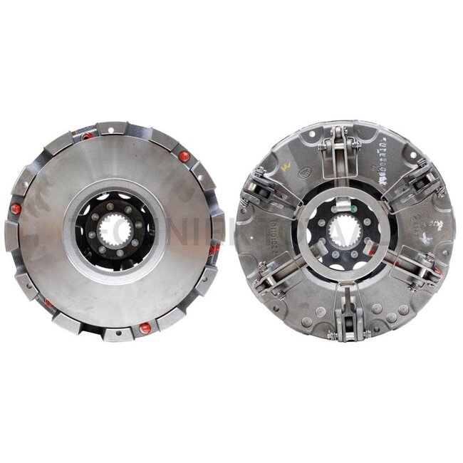 LUK Double clutch 280, 45 x 50, 24 splines, chain pitch 80 mm Steyr | 31100160002, 31100160902, 31100160708, 228007210, 2280072100
