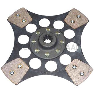LUK Clutch plate 280UKC 1 inch, 10 splines, Ford 230 - 5340