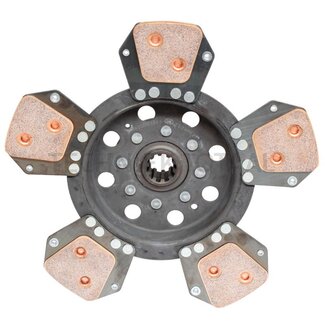 LUK Mitnehmerscheibe 300USC 1 1/8" 10 Keilnuten, sinter Massey Ferguson