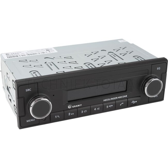 GRANIT Radio Heeslingen 400 DAB BT FM/AM/DAB+, Bluetooth, USB, 4 x 50 Watt | 2 001 022 000 010