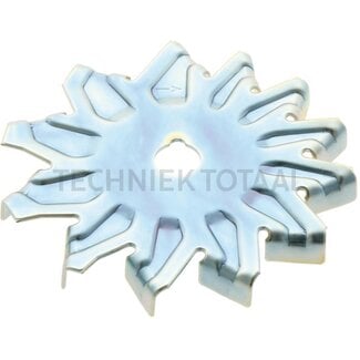 MAHLE Ventilator A 17 mm, B 135 mm, C 14 mm