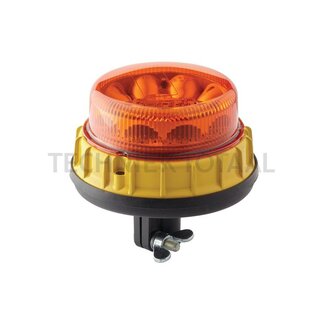 HELLA Flitslamp K-LED-Mining oranje LED 12 / 24 V, Ø 169,3 mm, mastbeugel