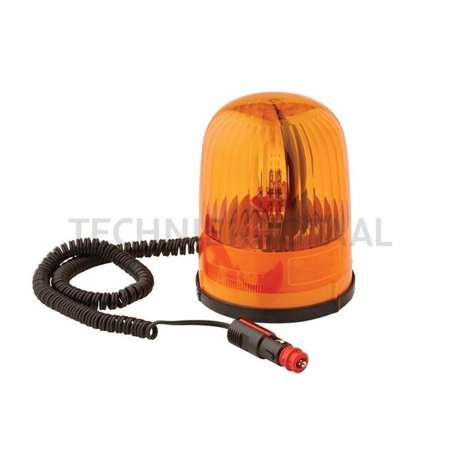 HELLA Zwaailamp oranje H1 KL Junior, 24 V, Ø 136 mm, magneet | 2RL 007 552-011