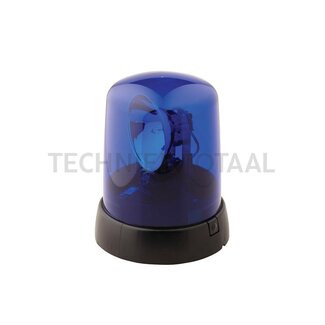 HELLA Beacon KL 7000 halogen blue 12 V, Ø 155 mm, attachment