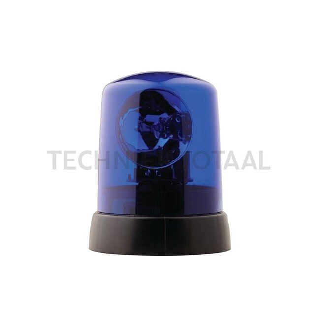 HELLA Beacon KL 7000 halogen blue 12 V, Ø 155 mm, attachment | 2RL 008 061-001