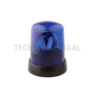 HELLA Zwaailamp KL 7000 halogeen blauw 24 V, Ø 155 mm, aanbouw