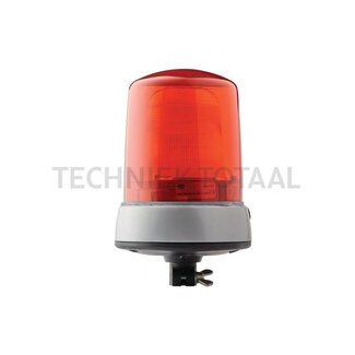 HELLA Flitslamp KLX 7000 rood xenon 24 V, Ø 155 mm, flexibele opsteekpen