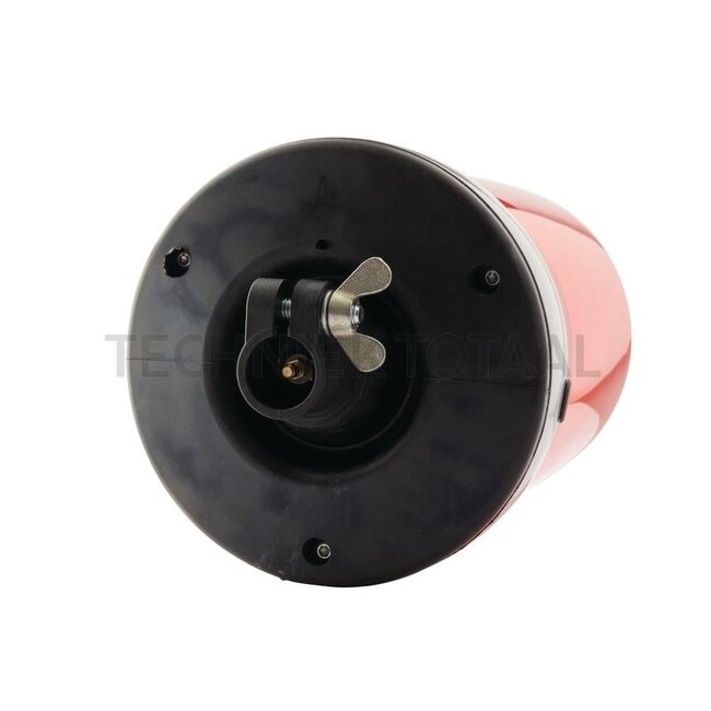 HELLA Flitslamp KLX 7000 rood xenon 24 V, Ø 155 mm, flexibele opsteekpen | 2RL 008 183-211