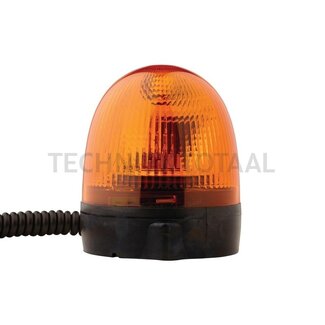 HELLA Zwaailamp KL Rota Compact H1 oranje, Ø 123 mm, magneet