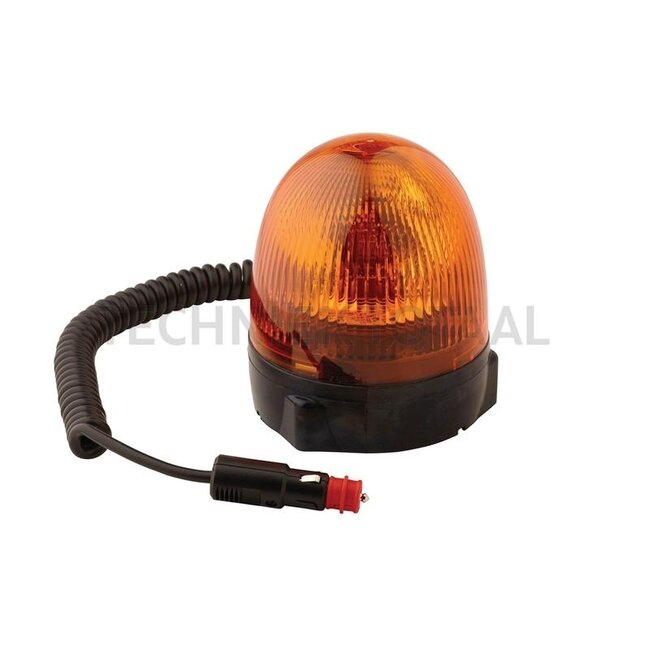 HELLA Zwaailamp KL Rota Compact H1 oranje, Ø 123 mm, magneet | 2RL 009 506-301