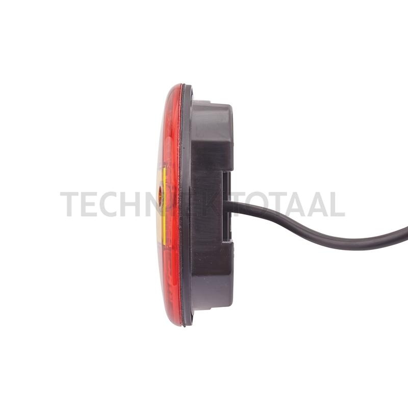 HELLA Achterlicht LED Ø 140,6 x 44,75 mm, 12 / 24 V | 2SD 344 100-001, foto 4 van 6