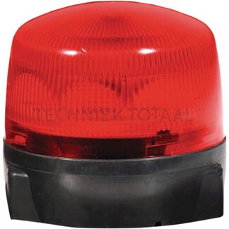HELLA Rota LED flashing light red 10-32 V, Ø 135 mm, 124 mm, fixed mounting