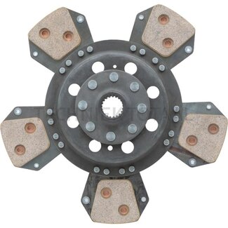 LUK Koppelingsplaat 300USC 25 x 29 mm 21 splines, sinter Massey Ferguson
