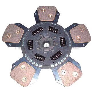 LUK Clutch plate 22,3 x 25,8 mm, 15 splines, sintered John Deere