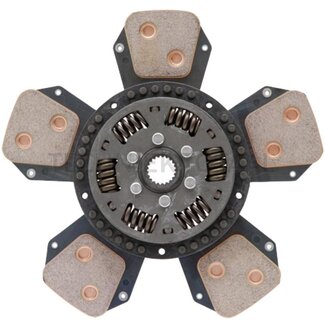LUK Mitnehmerscheibe 25,5 x 29,4 mm, 21 Keilnuten, sinter Massey Ferguson