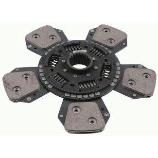 SACHS Mitnehmerscheibe 330, 41 x 45 mm, 21 Keilnuten sinter Deutz-Fahr