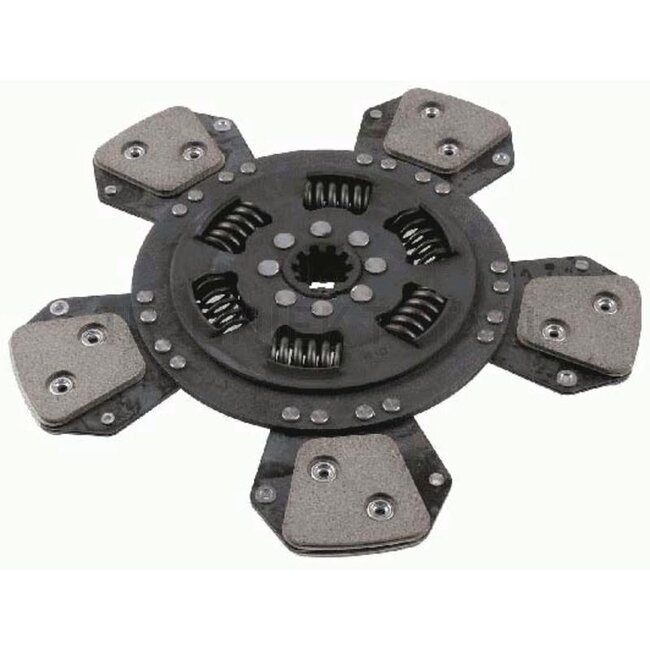 SACHS Clutch plate 305, 23,4 x 28,9 mm, 10 splines sintered Case IH | 331023410, 332123A1